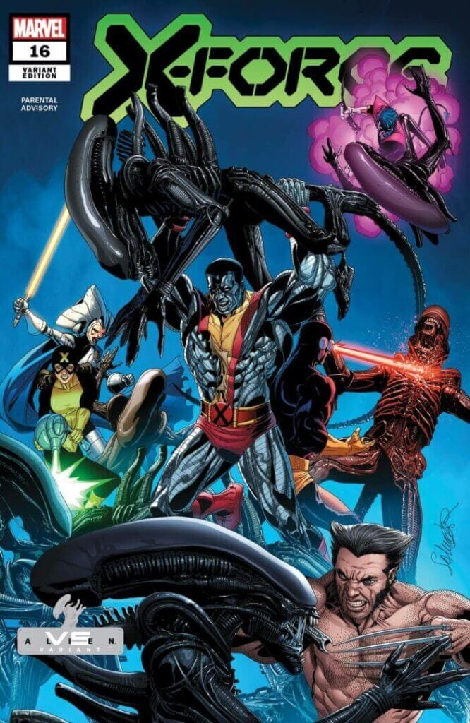 X-Force Vol. 6 #16 Larroca Marvel Vs Alien Variant